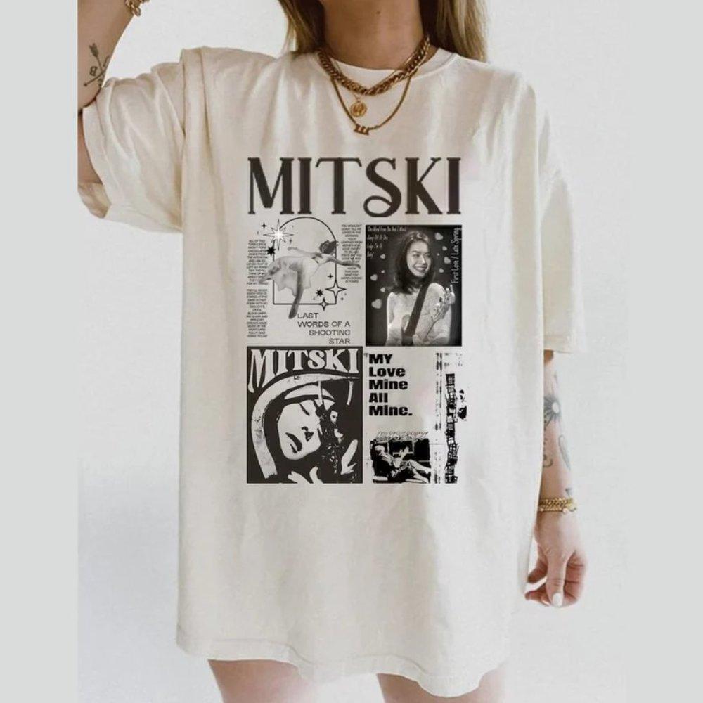 Last Words Of A Shooting Star Mitski Lyric Fan T-Shirt
